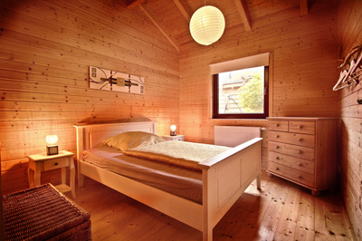 Schlafzimmer mit Einzelbett
